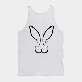 Plain and simple rabbit Tank Top